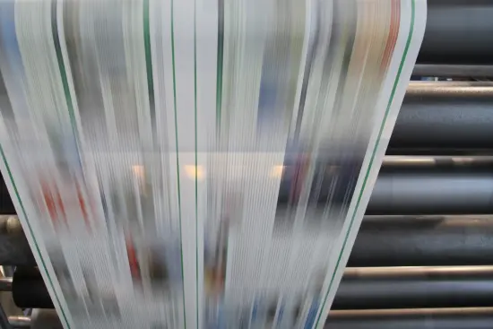 Das Bild zeigt den Druckraum der PPLtec GmbH